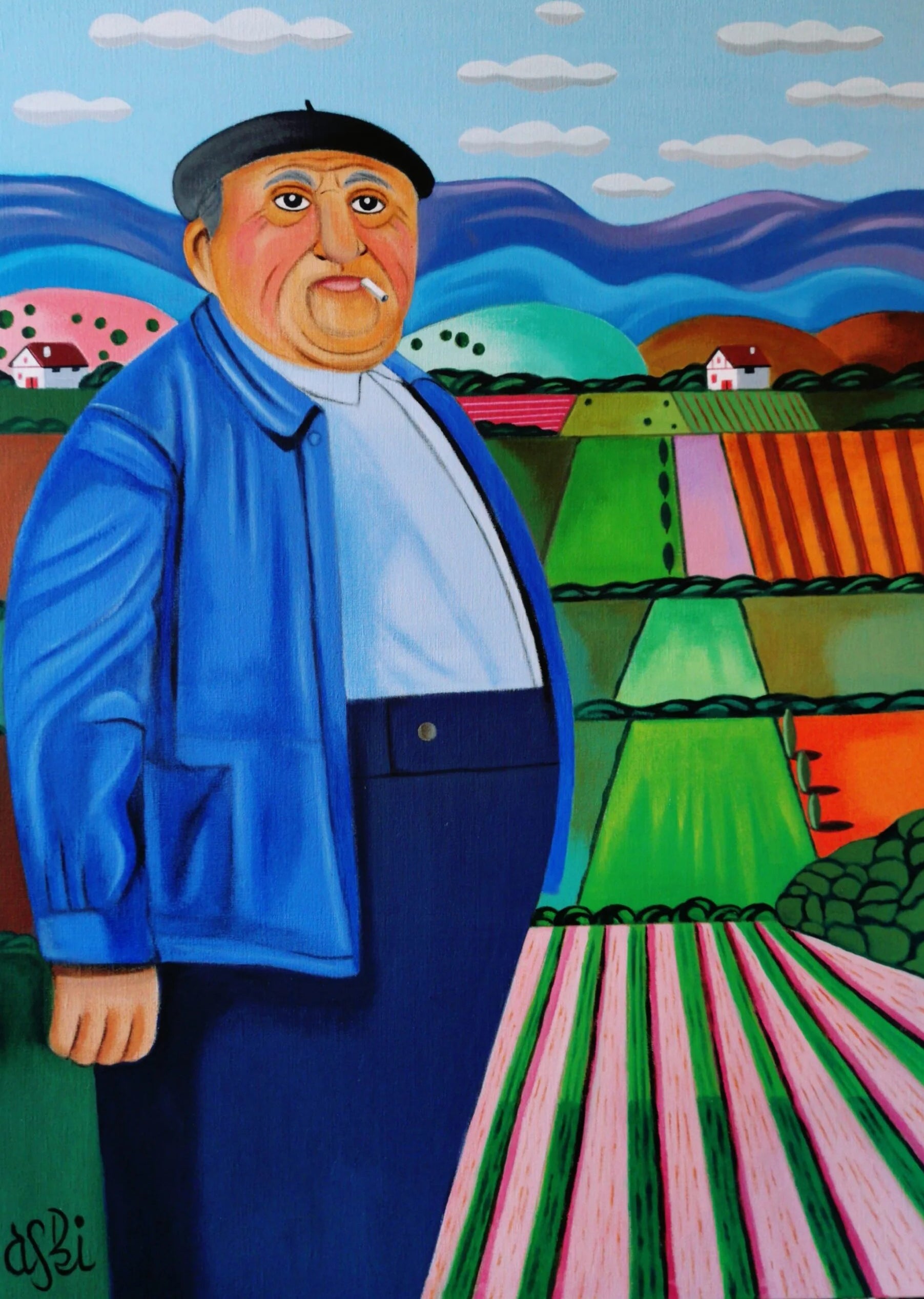 Vieux à la campagne