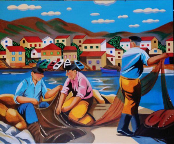 Les pêcheurs au port